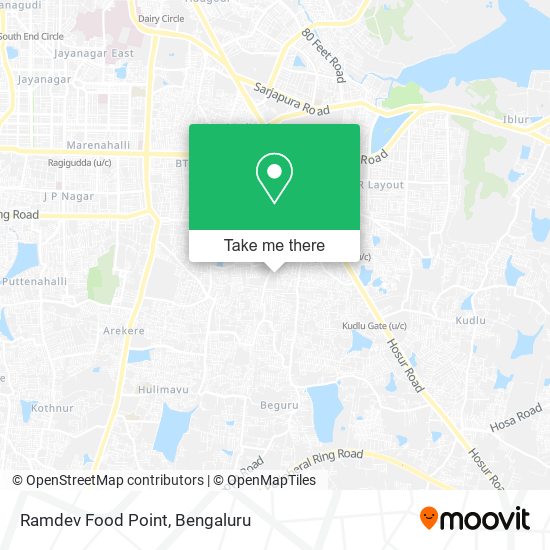 Ramdev Food Point map