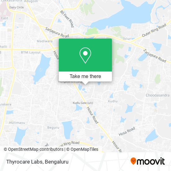 Thyrocare Labs map