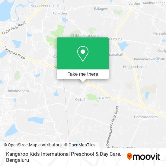 Kangaroo Kids International Preschool & Day Care map
