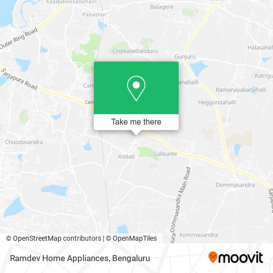 Ramdev Home Appliances map