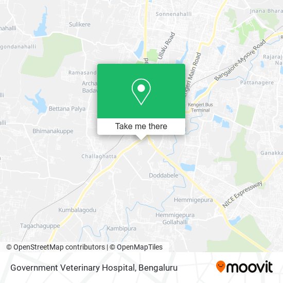 Government Veterinary Hospital map