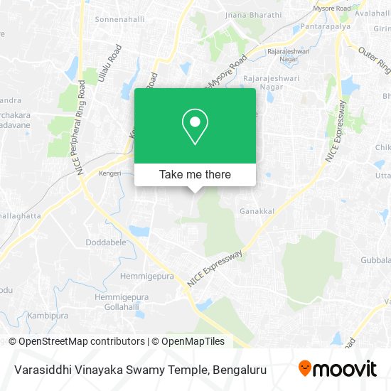 Varasiddhi Vinayaka Swamy Temple map