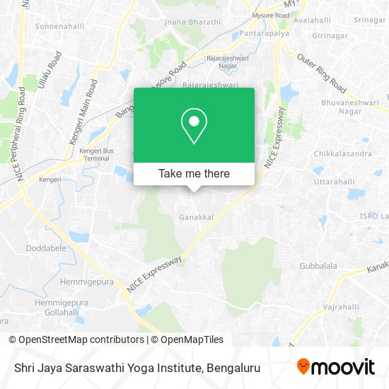 Shri Jaya Saraswathi Yoga Institute map