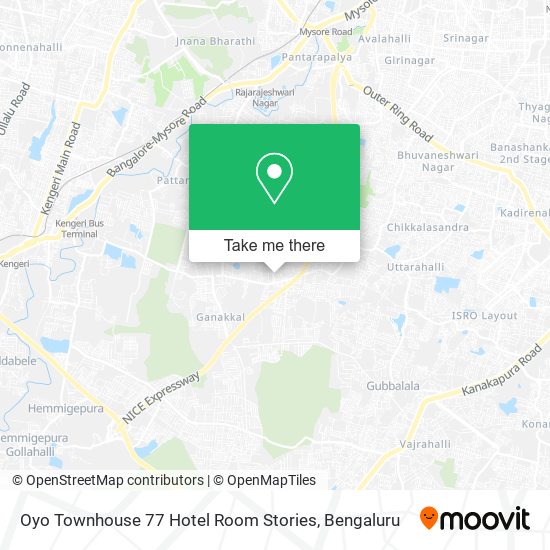 Oyo Townhouse 77 Hotel Room Stories map