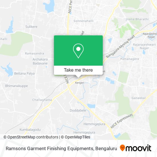 Ramsons Garment Finishing Equipments map
