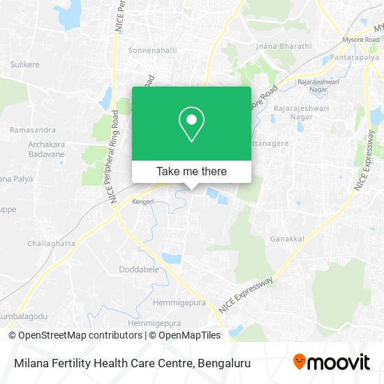 Milana Fertility Health Care Centre map