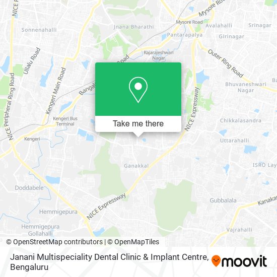 Janani Multispeciality Dental Clinic & Implant Centre map