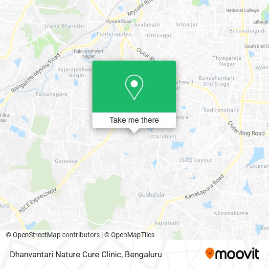 Dhanvantari Nature Cure Clinic map