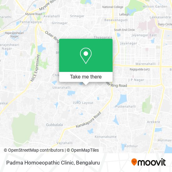 Padma Homoeopathic Clinic map