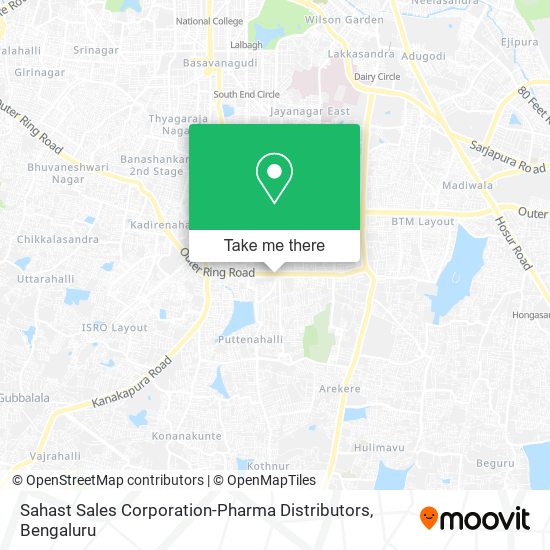 Sahast Sales Corporation-Pharma Distributors map