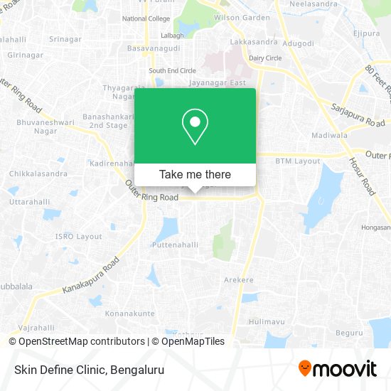 Skin Define Clinic map