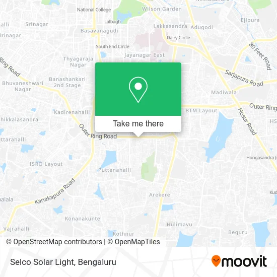 Selco Solar Light map