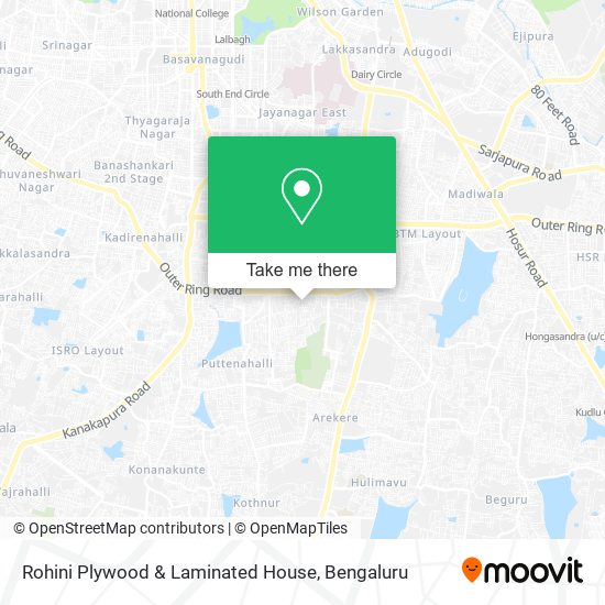 Rohini Plywood & Laminated House map
