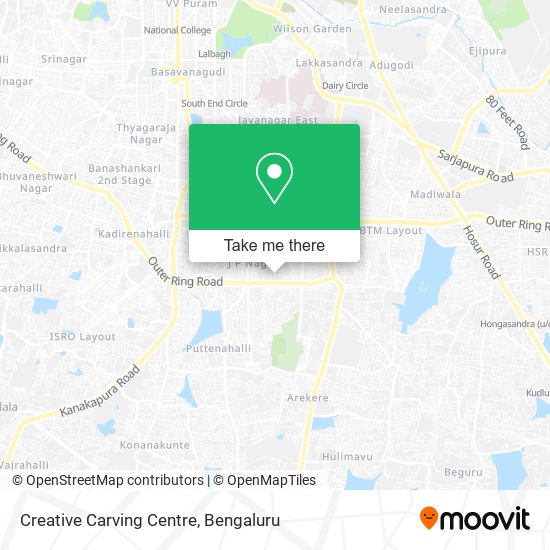 Creative Carving Centre map