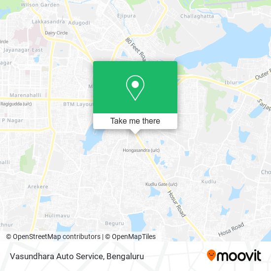 Vasundhara Auto Service map