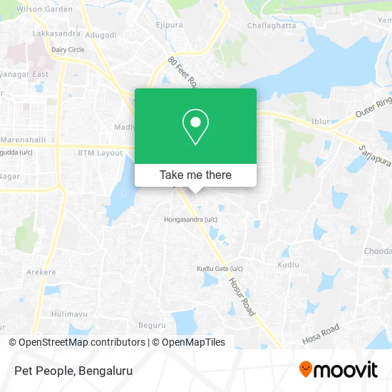 Pet People map