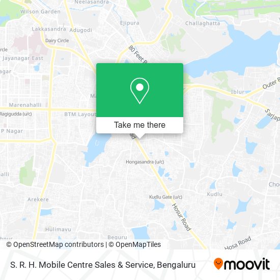 S. R. H. Mobile Centre Sales & Service map