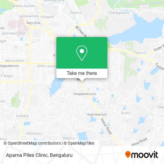 Aparna Piles Clinic map