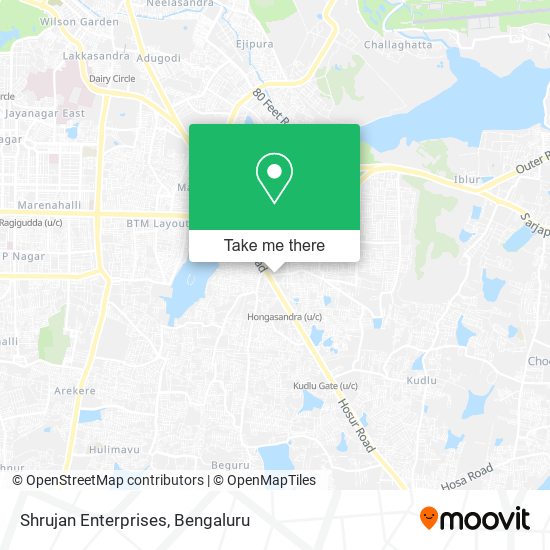 Shrujan Enterprises map