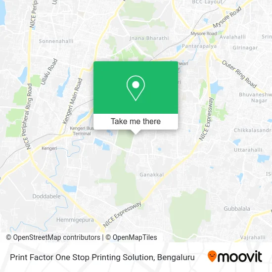 Print Factor One Stop Printing Solution map