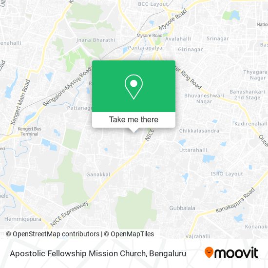 Apostolic Fellowship Mission Church map