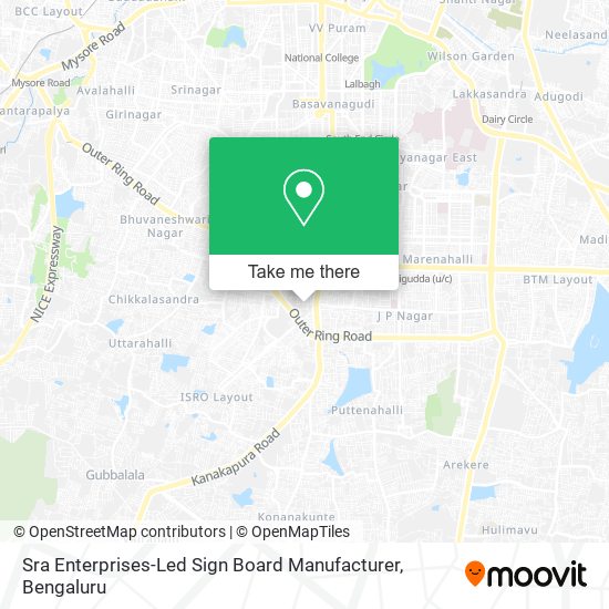 Sra Enterprises-Led Sign Board Manufacturer map