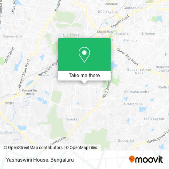 Yashaswini House map