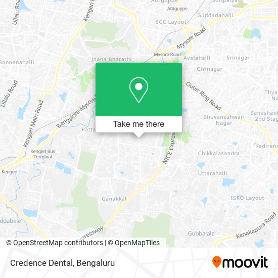 Credence Dental map