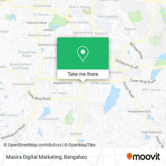 Masira Digital Marketing map