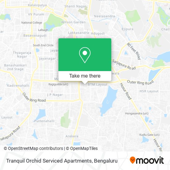 Tranquil Orchid Serviced Apartments map