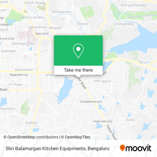 Shri Balamurgan Kitchen Equipments map