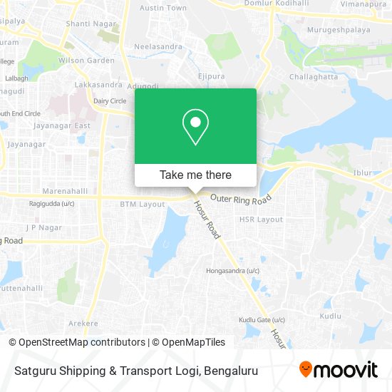 Satguru Shipping & Transport Logi map