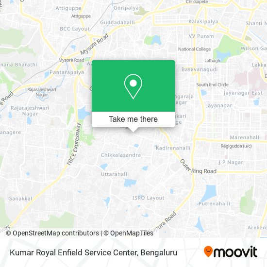 Kumar Royal Enfield Service Center map