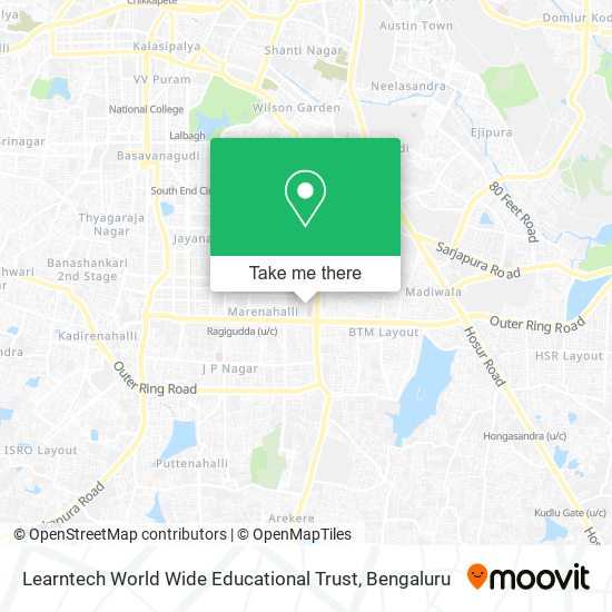 Learntech World Wide Educational Trust map
