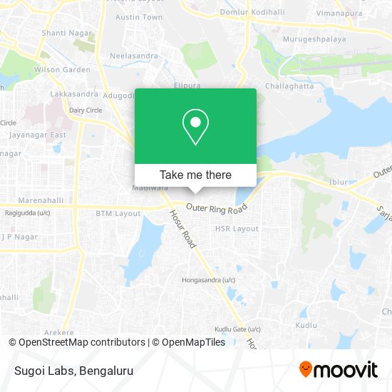 Sugoi Labs map