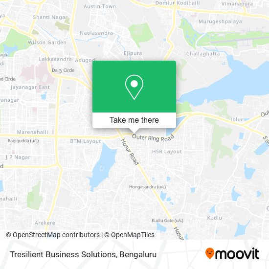 Tresilient Business Solutions map