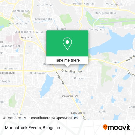Moonstruck Events map