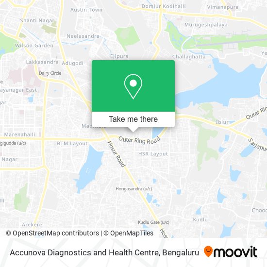 Accunova Diagnostics and Health Centre map