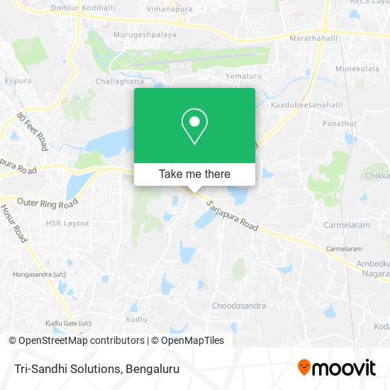 Tri-Sandhi Solutions map