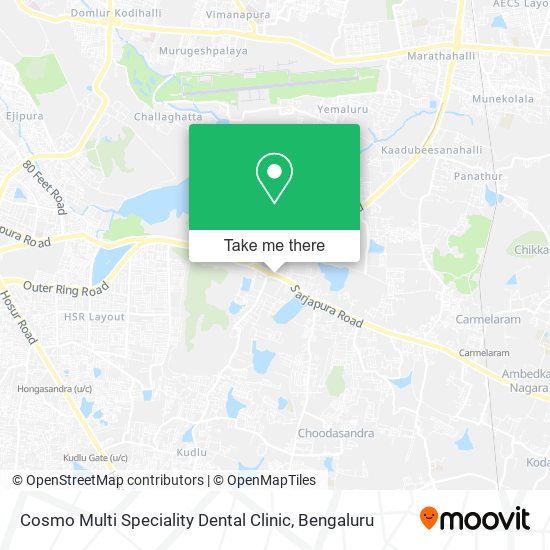 Cosmo Multi Speciality Dental Clinic map