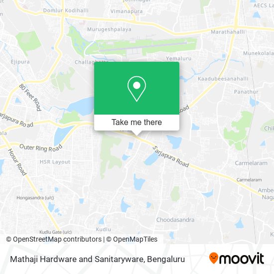 Mathaji Hardware and Sanitaryware map