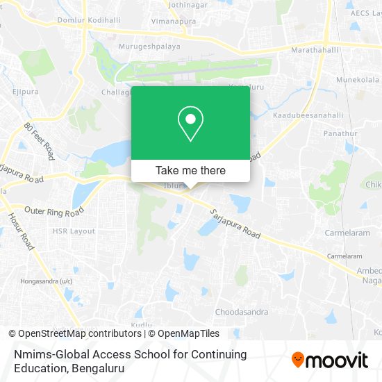 Nmims-Global Access School for Continuing Education map