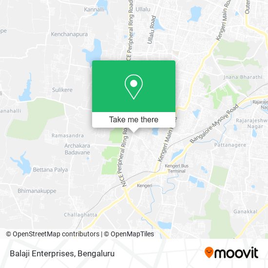 Balaji Enterprises map