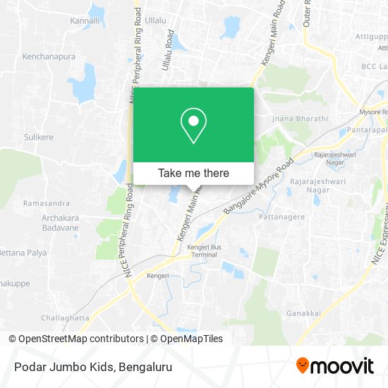 Podar Jumbo Kids map