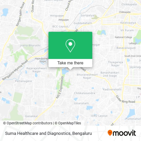 Suma Healthcare and Diagnostics map