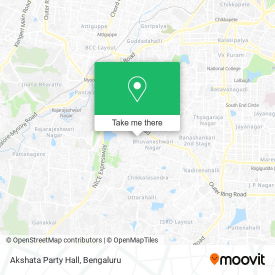 Akshata Party Hall map