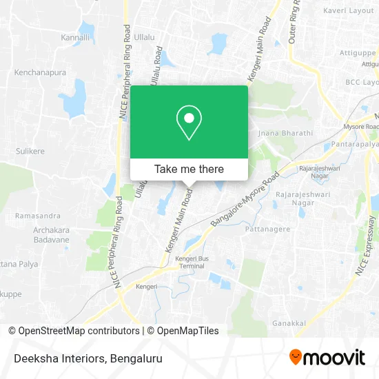 Deeksha Interiors map