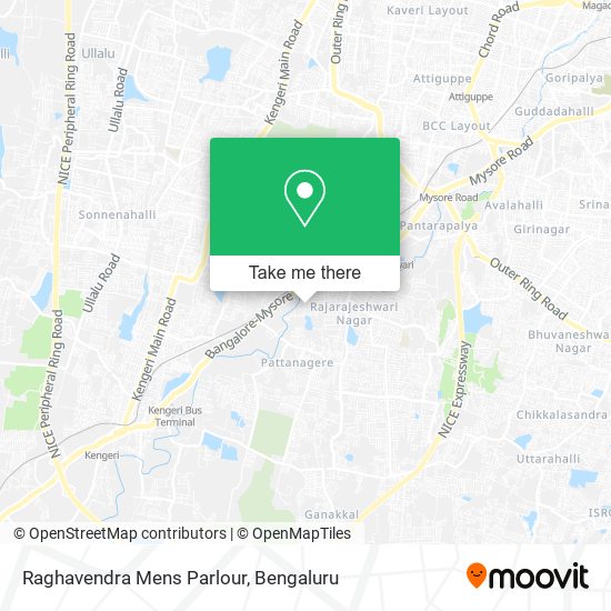 Raghavendra Mens Parlour map