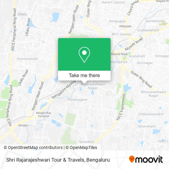 Shri Rajarajeshwari Tour & Travels map