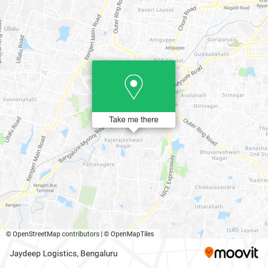 Jaydeep Logistics map